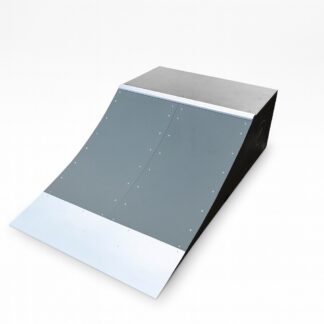 1.5ft tall portable quarter pipe ramp