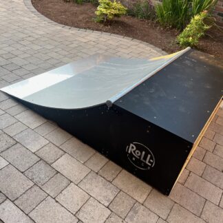 1.5ft tall portable quarter pipe ramp 5ft wide